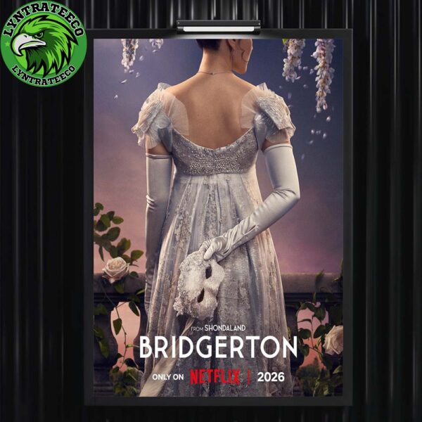 Bridgerton Season 4 From Shondaland Only On Netflix 2026 Home Decor Poster Canvas