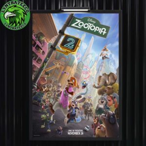 Zootopia 2 Film Is Coming To Only In Theaters On November 26 2025 Home Decor Poster Canvas