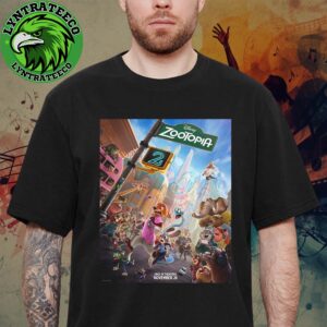Zootopia 2 Film Is Coming To Only In Theaters On November 26 2025 Unisex T-Shirt