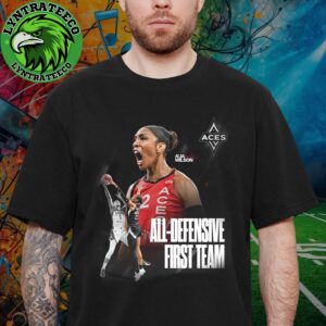 Aja Wilson For All Defensive First Team WNBA 2025 Unisex T-Shirt