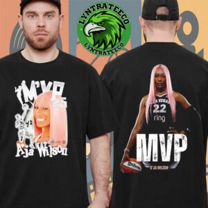 Aja Wilson Is A Four Time WNBA MVP Award Winner 2025 Unisex T-Shirt