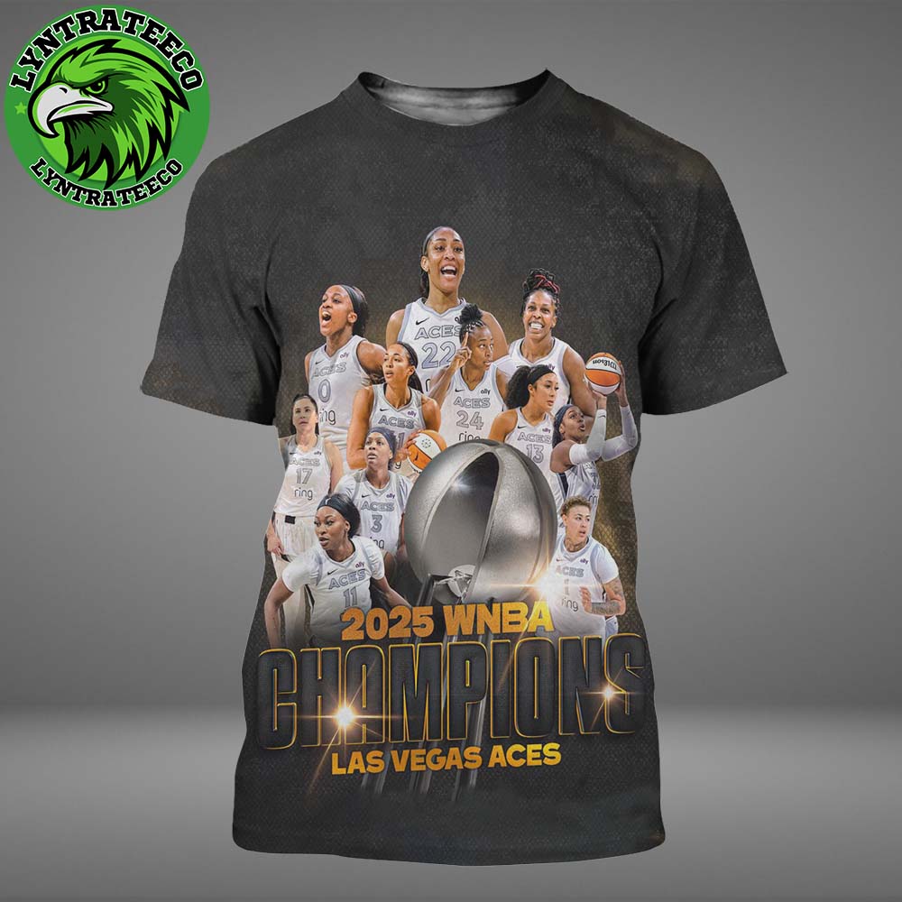 Aja Wilson Of Las Vegas Aces For Champions WNBA 2025 All Over Print Shirt Aja Wilson Of Las Vegas Aces For Champions WNBA 2025 All Over Print Shirt