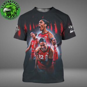 Aja Wilson Of Las Vegas Aces For the 2025 WNBA Championship All Over Print Shirt