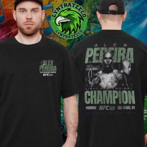 Alex Pereira For Light Heavyweight Champions UFC 320 On Octorber 2025 Unisex T-Shirt
