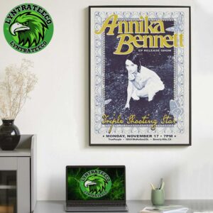 Annika Bennett Live Concert At12601 Mulholland Dr In Beverly Hills CA On November 17 2025 Home Decor Poster Canvas