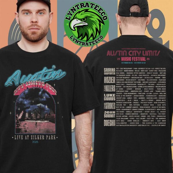 Austin City Limits For Music Festival On Octorber 03 To 05 And 10 To 12 2025 Unisex T-Shirt