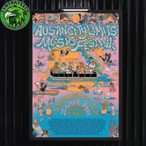 Austin City Limits Music Festival At Zilker Park In Austin Texas On Octorber 03 To 05 And 10 To 12 2025 Home Decor Poster Canvas