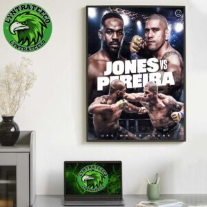 Battle Jon Jones VS Alex Pereira For UFC White House On June 2026 Home Decor Poster Canvas