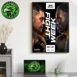 Battle Steve Garcia VS David Onama For UFC Fight Week On November 01 2025 Home Decor Poster Canvas
