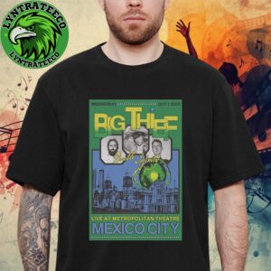 Big Thief Live At Metropolitan Theatre In Mexico City On October 01 2025 Unisex T-Shirt
