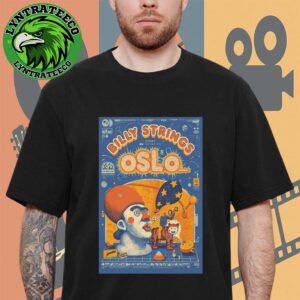 Billy Strings Live At The Tiger City In Oslo Norway On Octorber 03 2025 Unisex T-Shirt