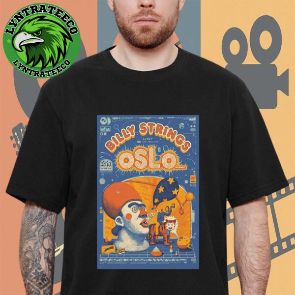 Billy Strings Live At The Tiger City In Oslo Norway On Octorber 03 2025 Unisex T-Shirt