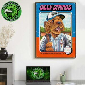 Billy Strings Live Concert At The Orion Amphitheater In Huntsville AL On October 23 To 25 2025 Home Decor Poster Canvas