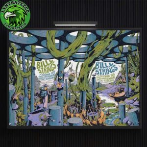 Billy Strings Live Concert At Tivolivredenburg In utrecht Netherlands On Octorber 07 And 08 2025 Home Decor Poster Canvas