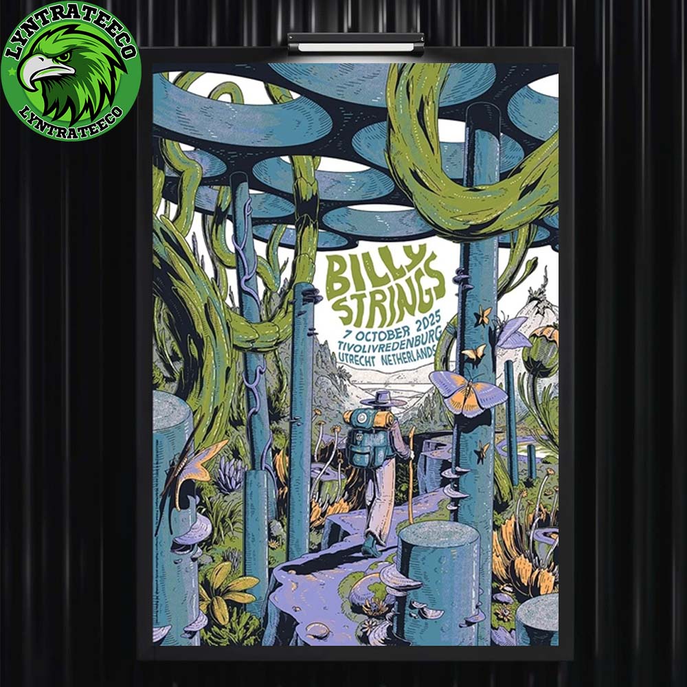 Billy Strings Live Show Music At Tivolivredenburg In utrecht Netherlands On Octorber 07 2025 Home Decor Poster Canvas Billy Strings Live Show Music At Tivolivredenburg In utrecht Netherlands On Octorber 07 2025 Home Decor Poster Canvas