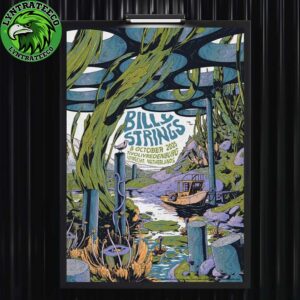 Billy Strings Live Show Music At Tivolivredenburg In utrecht Netherlands On Octorber 08 2025 Home Decor Poster Canvas