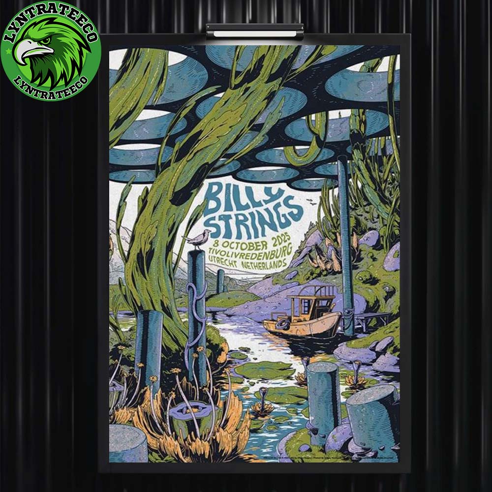Billy Strings Live Show Music At Tivolivredenburg In utrecht Netherlands On Octorber 08 2025 Home Decor Poster Canvas Billy Strings Live Show Music At Tivolivredenburg In utrecht Netherlands On Octorber 08 2025 Home Decor Poster Canvas