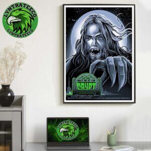 Billy Sttrings As The Wolf Man For Meet Me At The Crypt At CFG Bank Arena In Baltimore MD On October 31 2025 Home Decor Poster Canvas