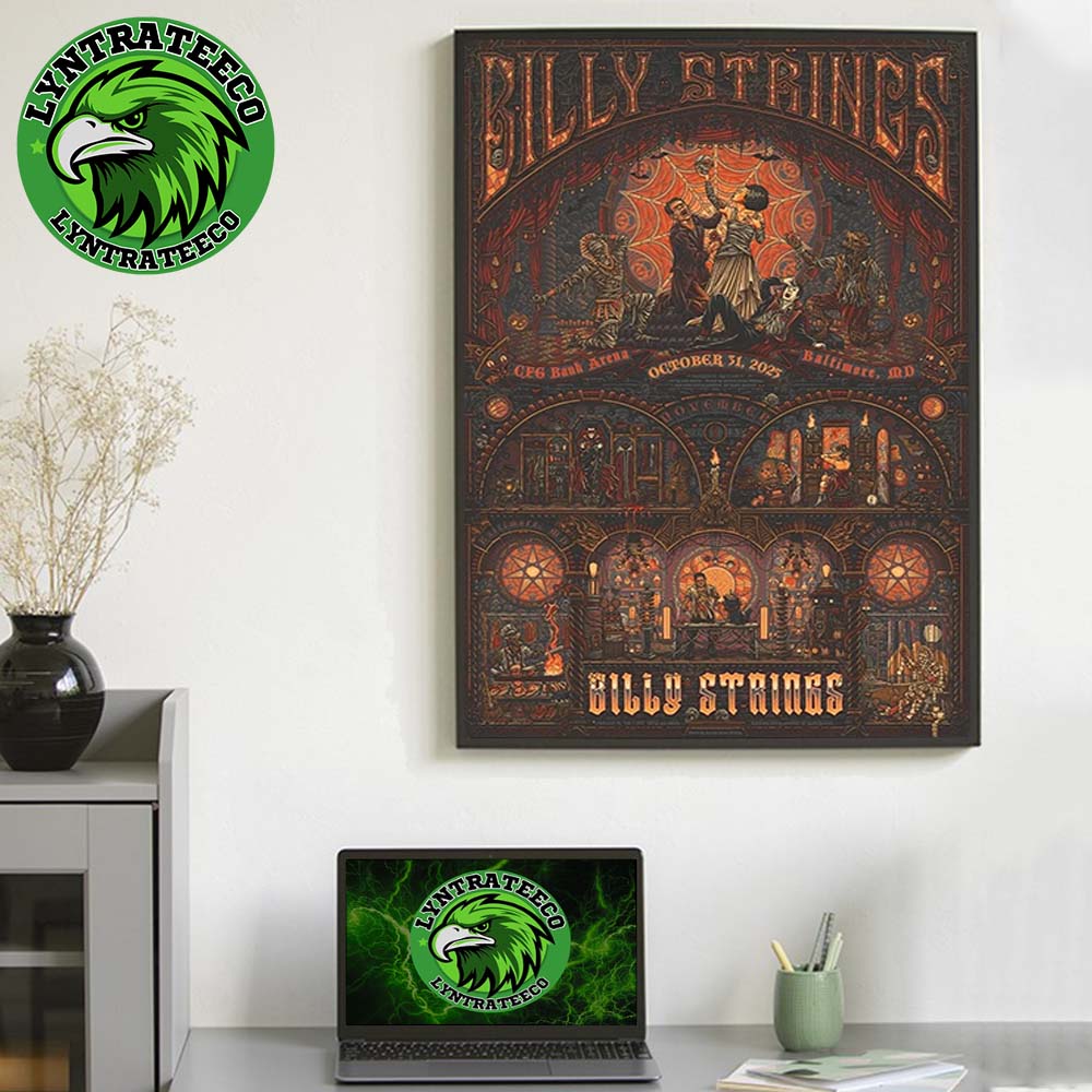 Billy Sttrings At CFG Bank Arena In Baltimore MD On October 31 And November 01 2025 Home Decor Poster Canvas Billy Sttrings At CFG Bank Arena In Baltimore MD On October 31 And November 01 2025 Home Decor Poster Canvas