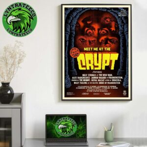 Billy Sttrings For Meet Me At The Crypt At CFG Bank Arena In Baltimore MD On October 31 2025 Home Decor Poster Canvas