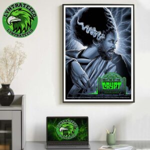 Billy Sttrings With Billy Failing As The Beautiful Bride Of Frankenstein For Meet Me At The Crypt At CFG Bank Arena In Baltimore MD On October 31 2025 Home Decor Poster Canvas
