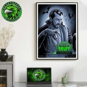 Billy Sttrings With Royal Masat As Dracula For Meet Me At The Crypt At CFG Bank Arena In Baltimore MD On October 31 2025 Home Decor Poster Canvas