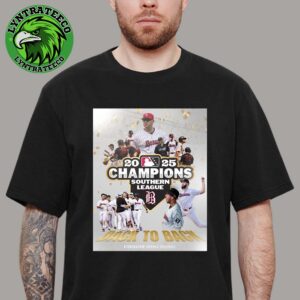 Birmingham Barons 2025 Sothern League Champions Official Poster Unisex T-Shirt
