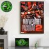 Battle Floyd Mayweather VS Manny Pacquiao For A Rematch Boxing On Netflix 2026 Home Decor Poster Canvas