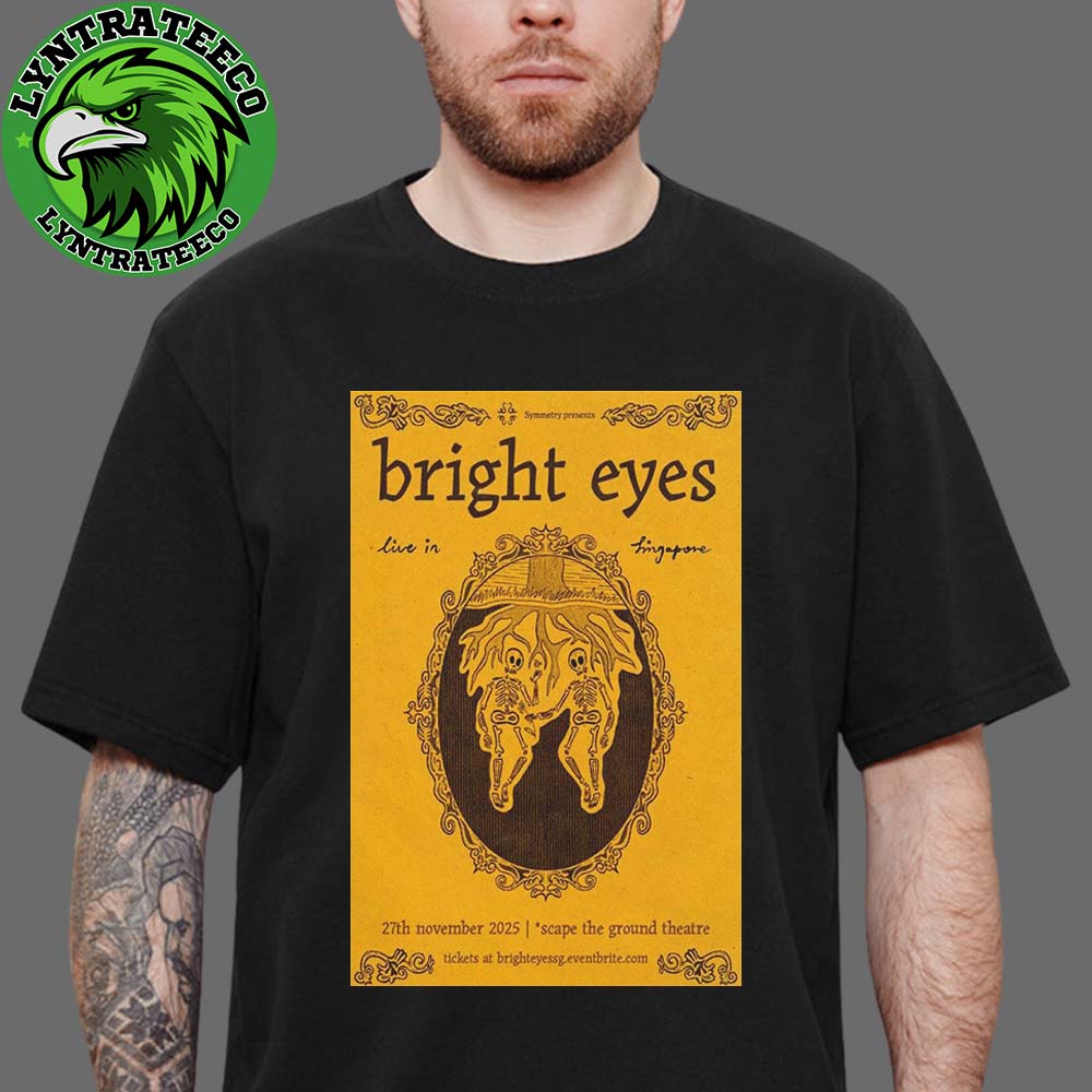 Btight Eyes Live Concert At Scape The Ground Theatre In Singapore On November 27 2025 Unisex T-Shirt Btight Eyes Live Concert At Scape The Ground Theatre In Singapore On November 27 2025 Unisex T-Shirt