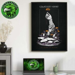 Caligulas Horse For 10 Years Of Bloom 2025 Home Decor Poster Canvas