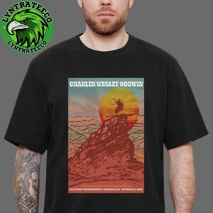 Charles Wesley Godwin With Special Guests OLE 60 And The Castellows At Red Rocks Amphitheatre In Morrison CO On October 15 2025 Unisex T-Shirt
