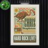 Chris Stapleton At Hard Rock Live In Hollywood Florida On October 10 2025 Home Decor Poster Canvas