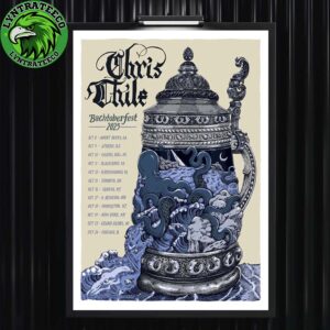 Chris Thile For Backtoberfest Tour Sechdule On October 2025 Home Decor Poster Canvas