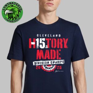 Cleveland Guardians MLB AL Central Division Champions 2025 History Made Unisex T-Shirt