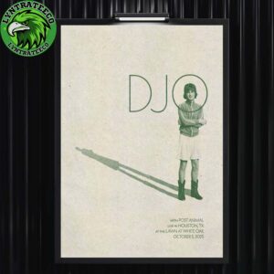 DJO With Post Animal At White Oak In Houston TX On Octorber 05 2025 Home Decor Poster Canvas