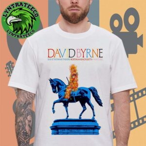 David Byrne Live At The Wang Theatre In Boston MA On Octorber 02 To 04 2025 Unisex T-Shirt