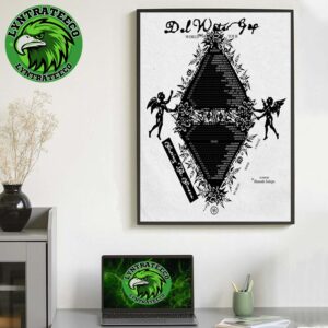 Del Water Gap For Chasing The Chimera World Tour Sechdule 2026 Home Decor Poster Canvas