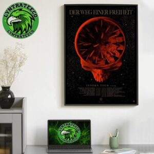 Der Weg Einer Freiheit For  Innern Tour Sechdule 2025 Home Decor Poster Canvas