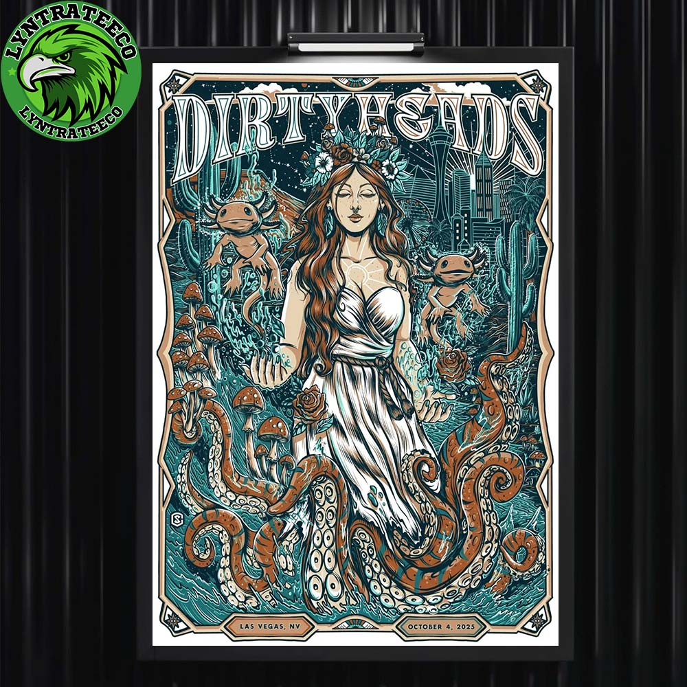 Dirty Heads For Live Show Music In Las Vegas NV On Octorber 04 2025 Home Decor Poster Canvas