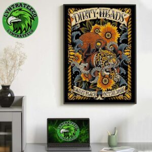 Dirty Heads Tour At Dailys Place In Jacksonville FL On October 23 2025 Home Decor Poster Canvas