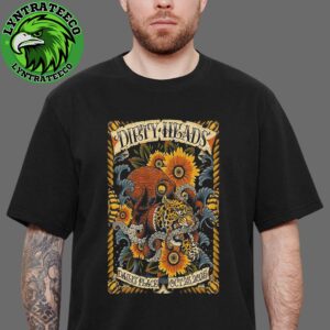Dirty Heads Tour At Dailys Place In Jacksonville FL On October 23 2025 Unisex T-Shirt
