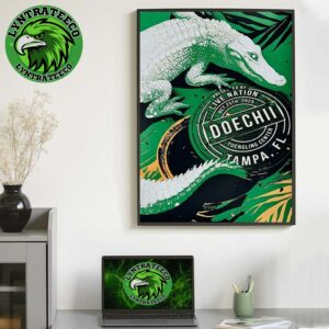 Doechii Live Nation Tour At Yuengling Center In Tampa FL On October 25 2025 Home Decor Poster Canvas