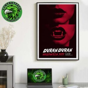 Duran Duran Halloween At Coop Live In Manchester UK On October 31 2025 Home Decor Poster Canvas