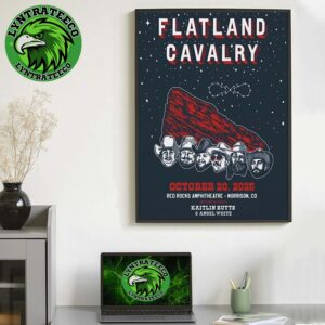 Flatland Cavalry At Red Rocks Amphitheatre In Morrison CO On October 20 2025 Home Decor Poster Canvas