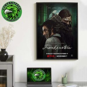 Frankenstein In Select Theaters On October 17 2025 Home Decor Poster Canvas