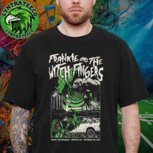 Frankie And The Witch Fingers At Third Man Records In Detroit MI On Octorber 05 2025 Unisex T-Shirt