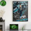 George Russell Of Mercedes AMG Petronas Formula One Team Signs New Deal 2025 Home Decor Poster Canvas