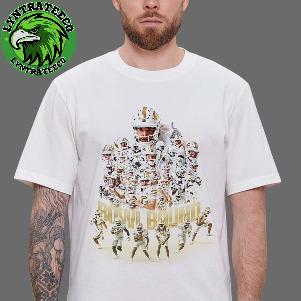 Georgia Tech Yellow Jackets For Atlantic Coast Conference Bowl Bound NCAA 2025 Unisex T-Shirt Georgia Tech Yellow Jackets For Atlantic Coast Conference Bowl Bound NCAA 2025 Unisex T-Shirt