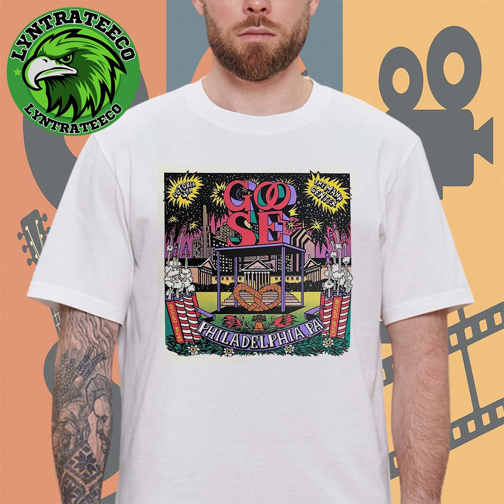 Goose At The Mann Center In Philadelphia PA On Octorber 04 2025 Unisex T-Shirt