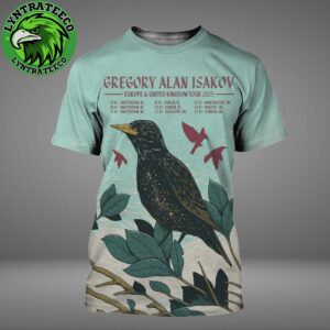 Gregory Alan Isakov For Europe And United Kingdom Tour Sechdule On October 2025 All Over Print Shirt